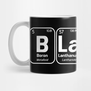 Black Periodic Table of Elements (Dark) Mug